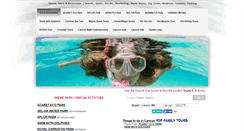 Desktop Screenshot of cancun-excursion.com